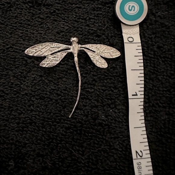 Sterling Silver Dragonfly Pendant - Picture 4 of 5